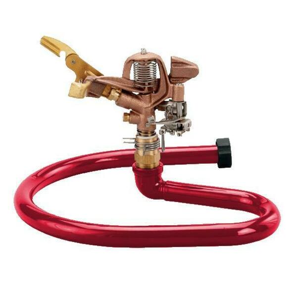 Orbit Impact Sprinkler with Ring Base, 3/4 in Connection, 20 to 45 ft, Spray Nozzle 58643